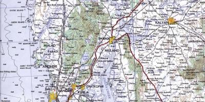 Mumbai Kalyan kaart