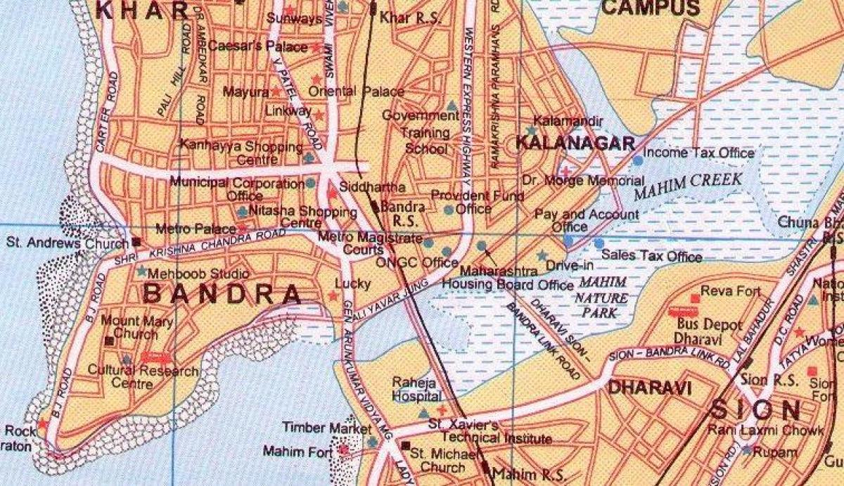 kaart bandra Mumbai