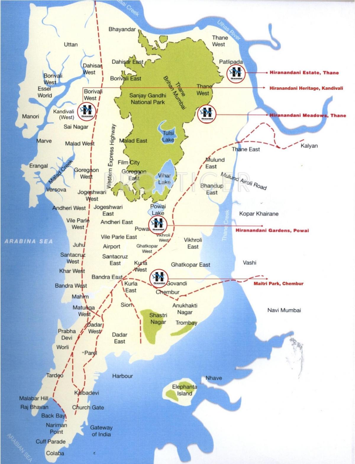 kaart Colaba Mumbai