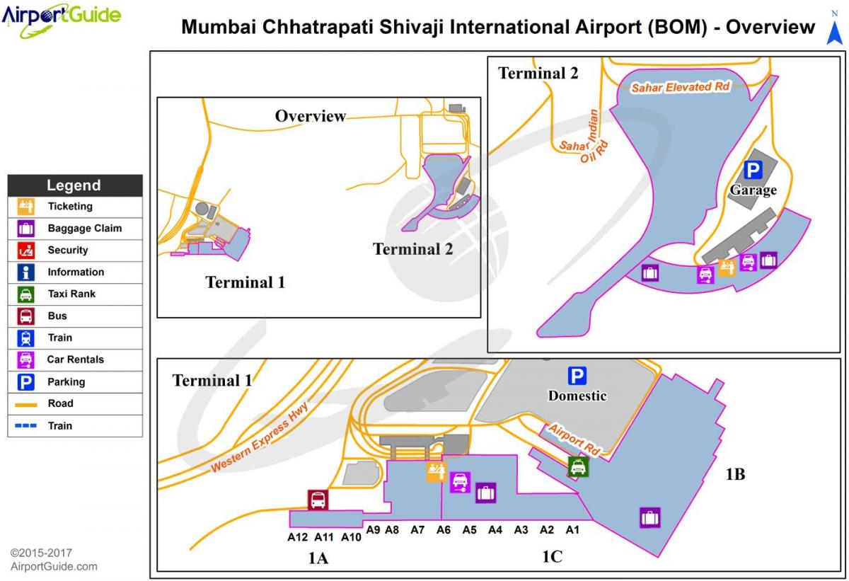 Chhatrapati Shivaji terminus kaart