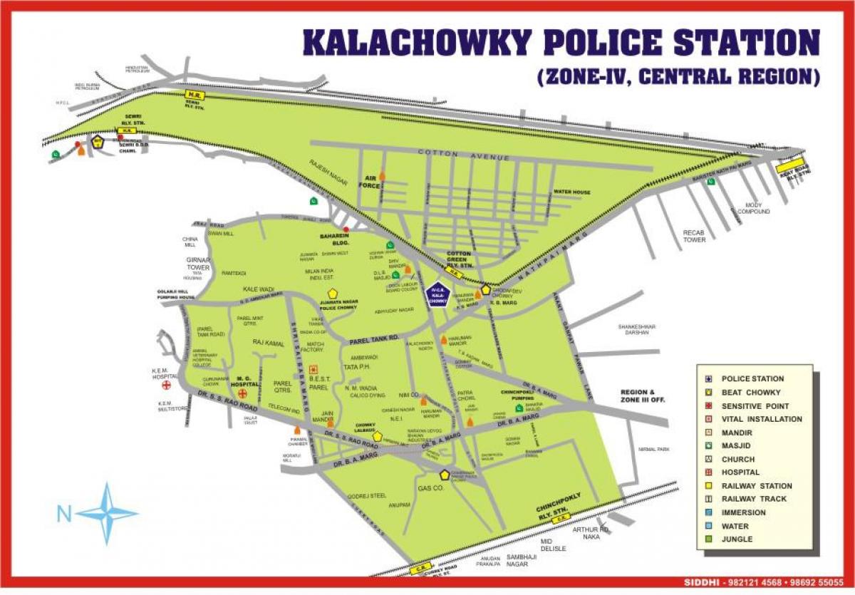 kaart Kalachowki Mumbai