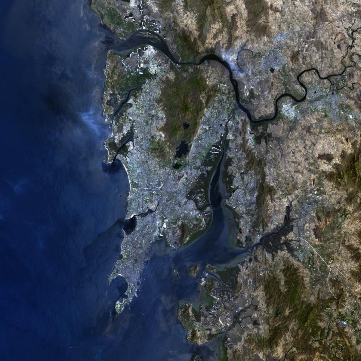 satelliit-kaart Mumbai